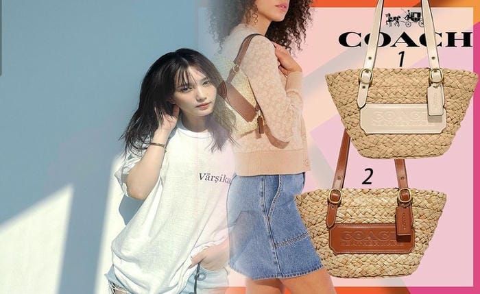 coach 白 ショルダー バッグ