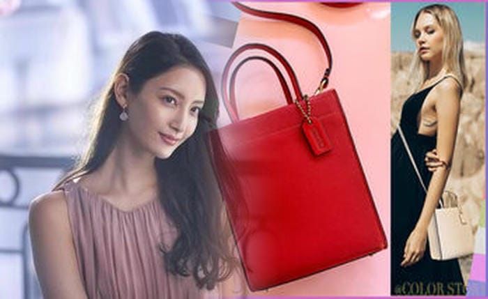 coach トート バッグ ピンク