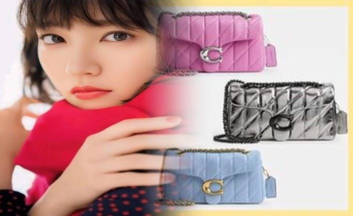 coach ピンク ショルダー バッグ