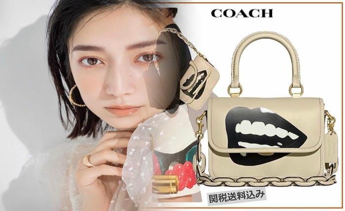 コーチ ピンク ショルダー バッグ