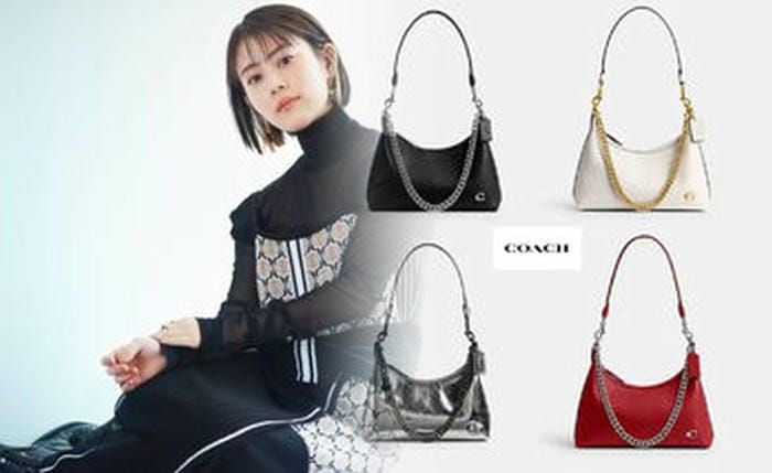 coach ショルダー バッグ ピンク