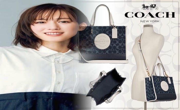 coach トート バッグ ピンク