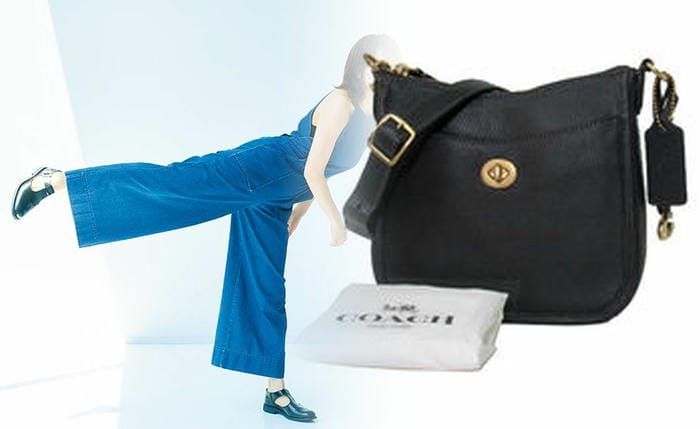 コーチ ショルダー バッグ デニム