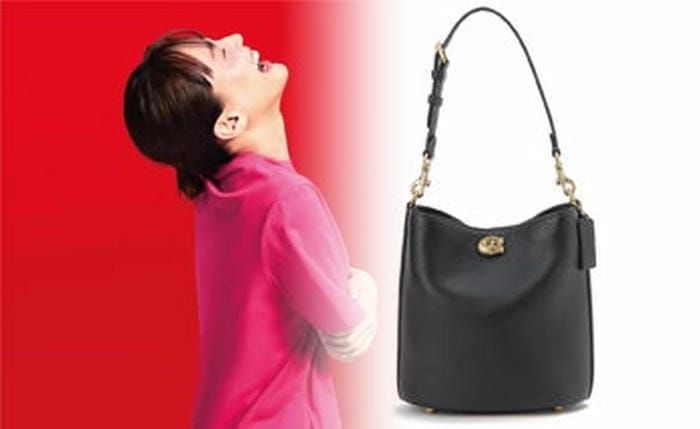 coach ショルダー バッグ 赤