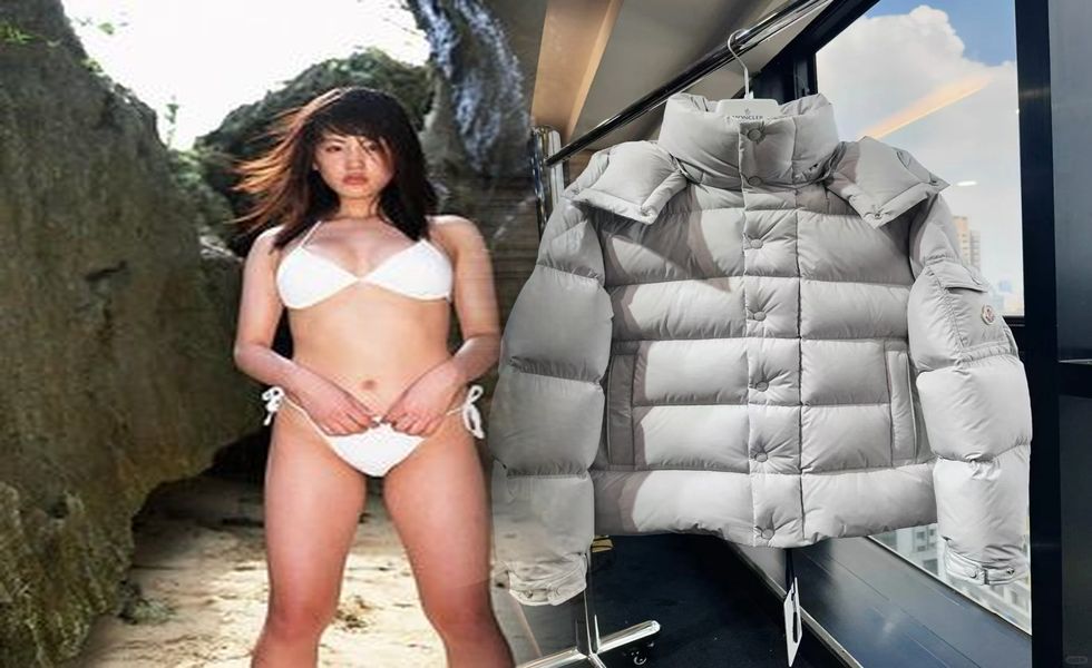 モンクレール ダウン メンズ 白