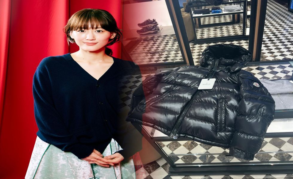 モンクレール ニット コンビ ダウン