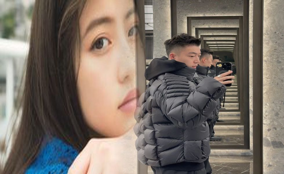 モンクレール 白 ダウン メンズ