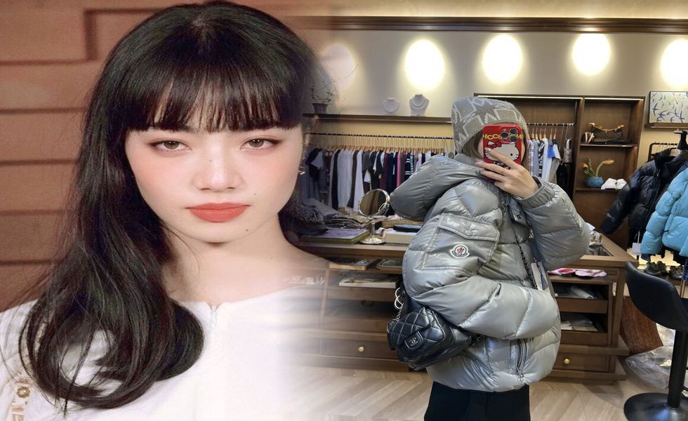 モンクレール 白 ダウン レディース