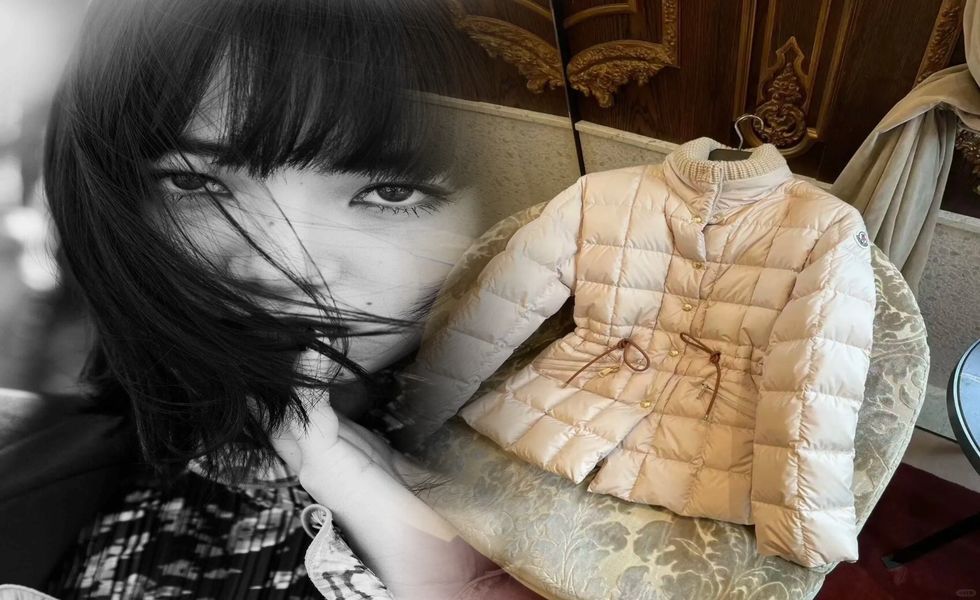 モンクレール 薄手 ダウン レディース