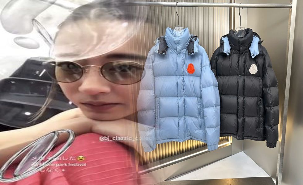 モンクレール 切り替え ダウン レディース