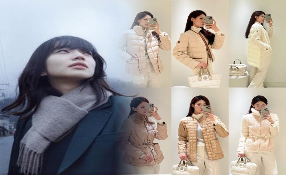 モンクレール ニット コンビ ダウン