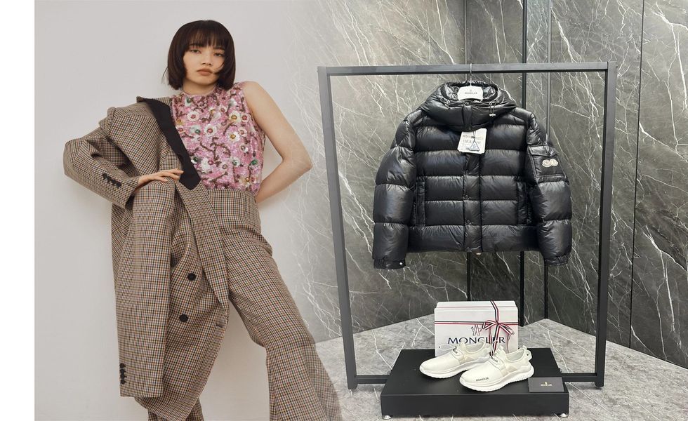 モンクレール ダウン ベスト 赤