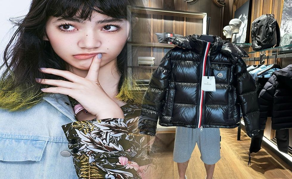 モンクレール 白 ダウン メンズ