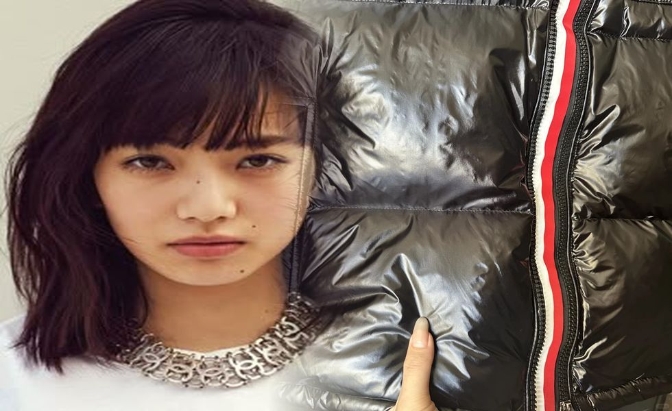 モンクレール ニット コンビ ダウン