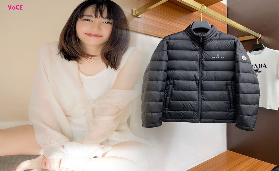 モンクレール ベージュ ダウン