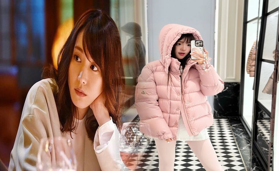 モンクレール 白 ダウン メンズ