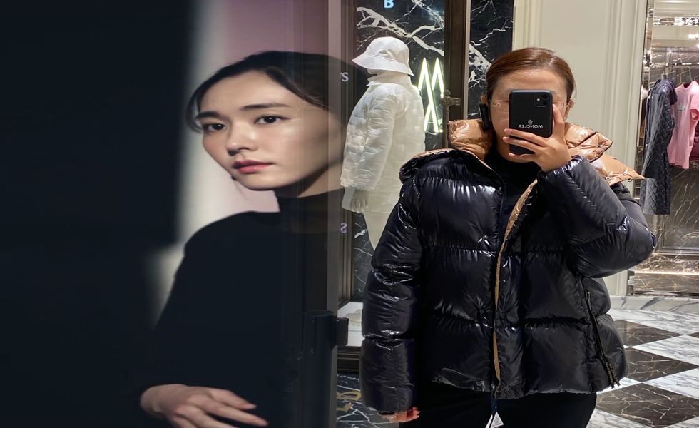 モンクレール メンズ ダウン ロング