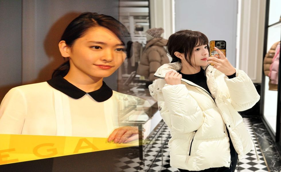 モンクレール ショート ダウン レディース