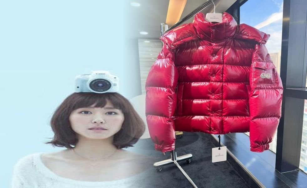 モンクレール ニット コンビ ダウン