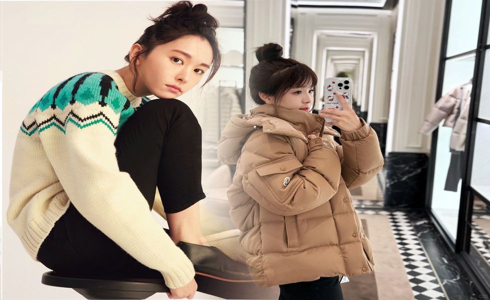 モンクレール ニット ダウン サイズ 感