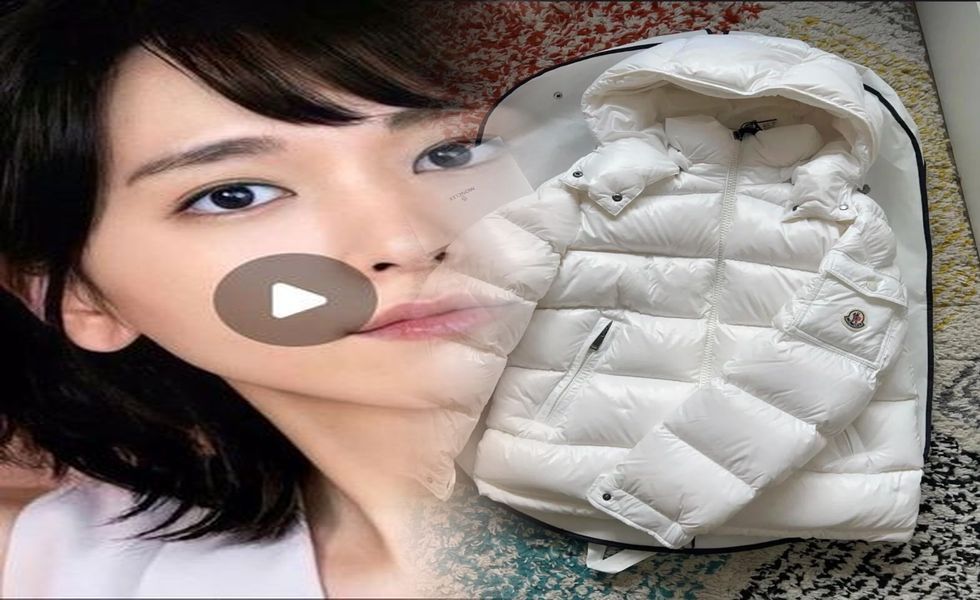 モンクレール レザー ダウン