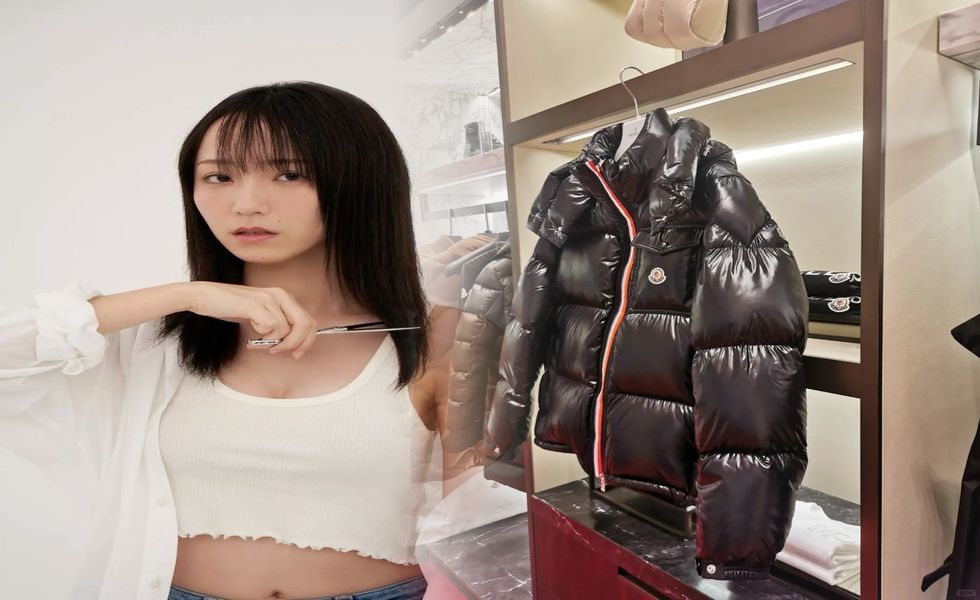 モンクレール ダウン ニット レディース