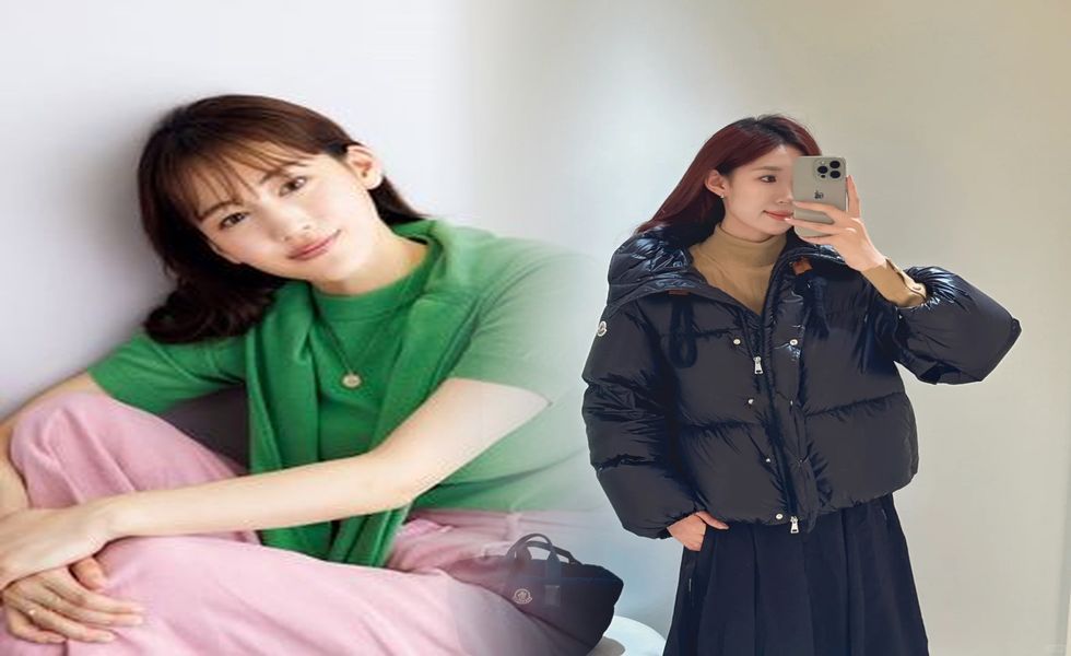 モンクレール ダウン レザー