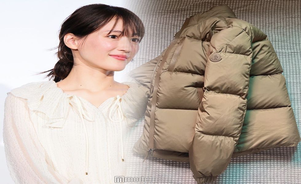 モンクレール チェック ダウン