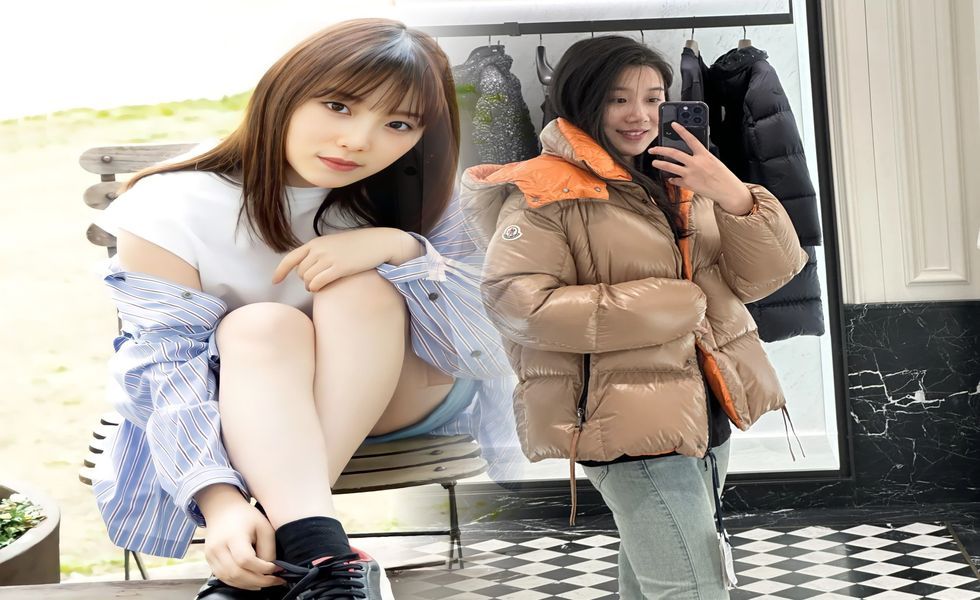 モンクレール ショート ダウン レディース