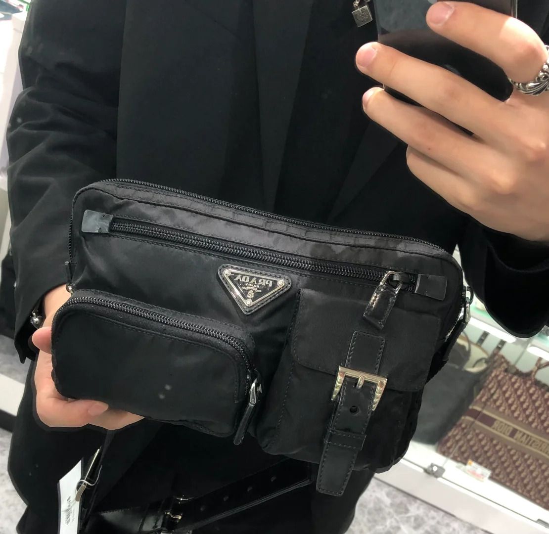 プラダ 2 ウェイ トート バッグ