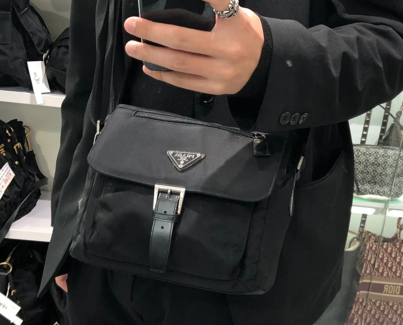 プラダ バッグ 2way ナイロン