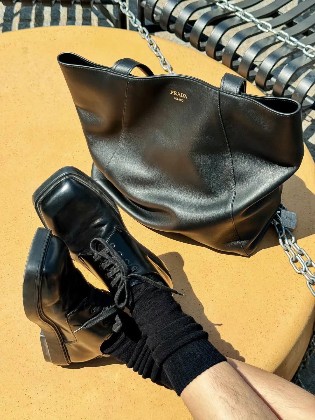 prada ショルダー バッグ 中古