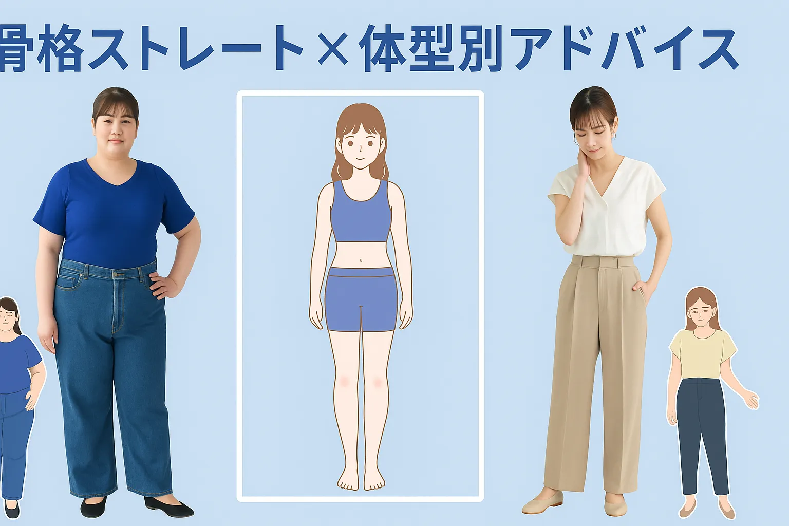 7. 骨格ストレート×体型別アドバイス.webp