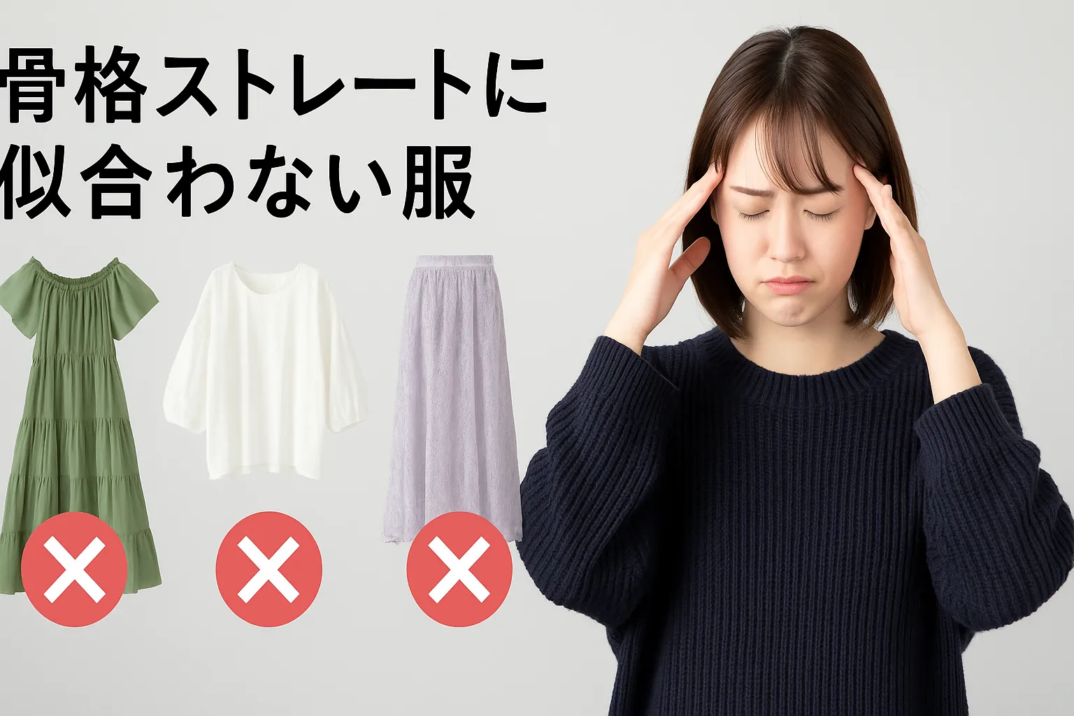 3. 骨格ストレートに似合わない服とNG例.webp