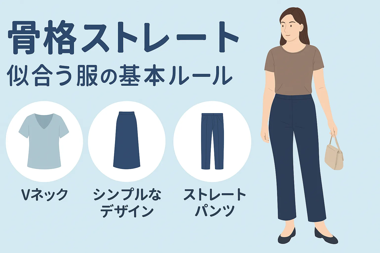 2. 骨格ストレートに似合う服の基本ルール.webp