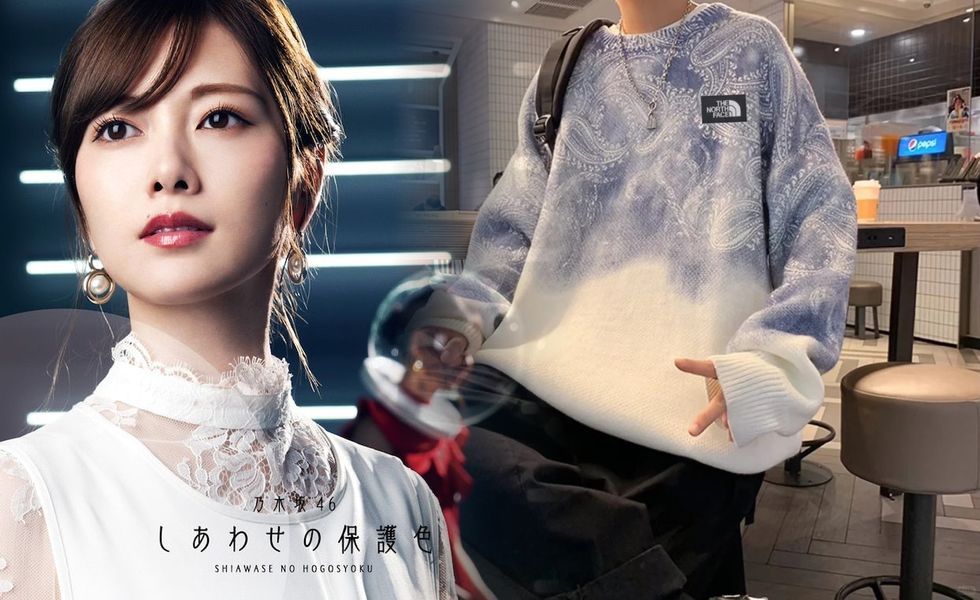 ノース フェイス 柄