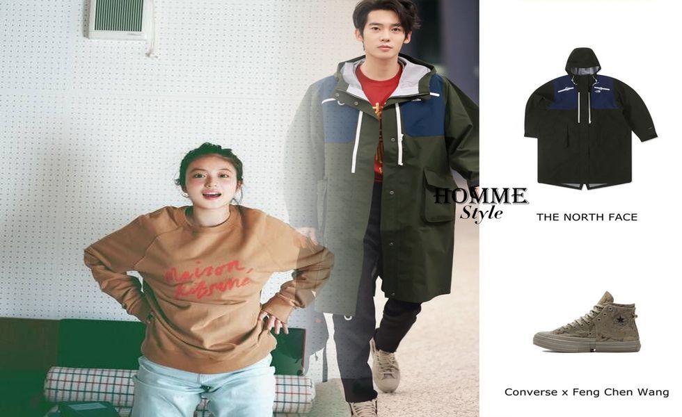 チャムス ノース フェイス