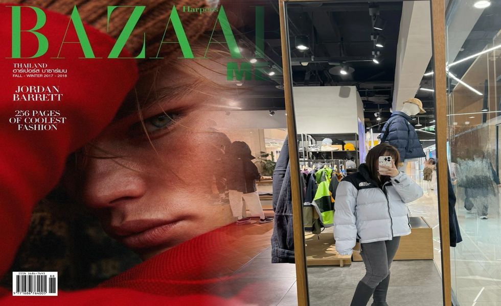 ノース フェイス ステン カラー