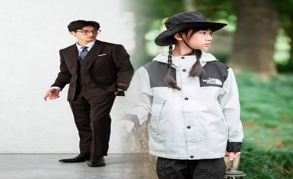 ノース フェイス 茶 タグ 復刻