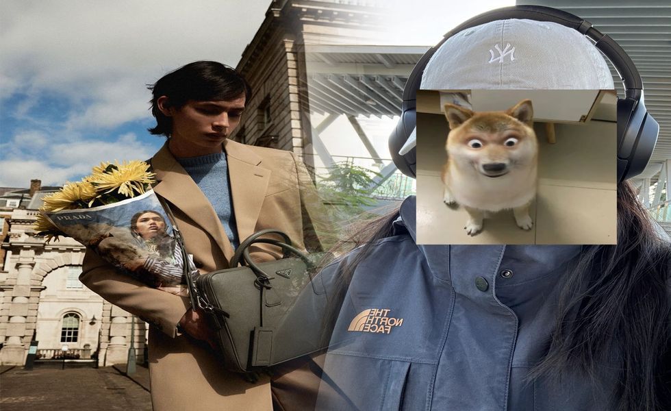 ノース フェイス マウンテン パーカー 茶 タグ