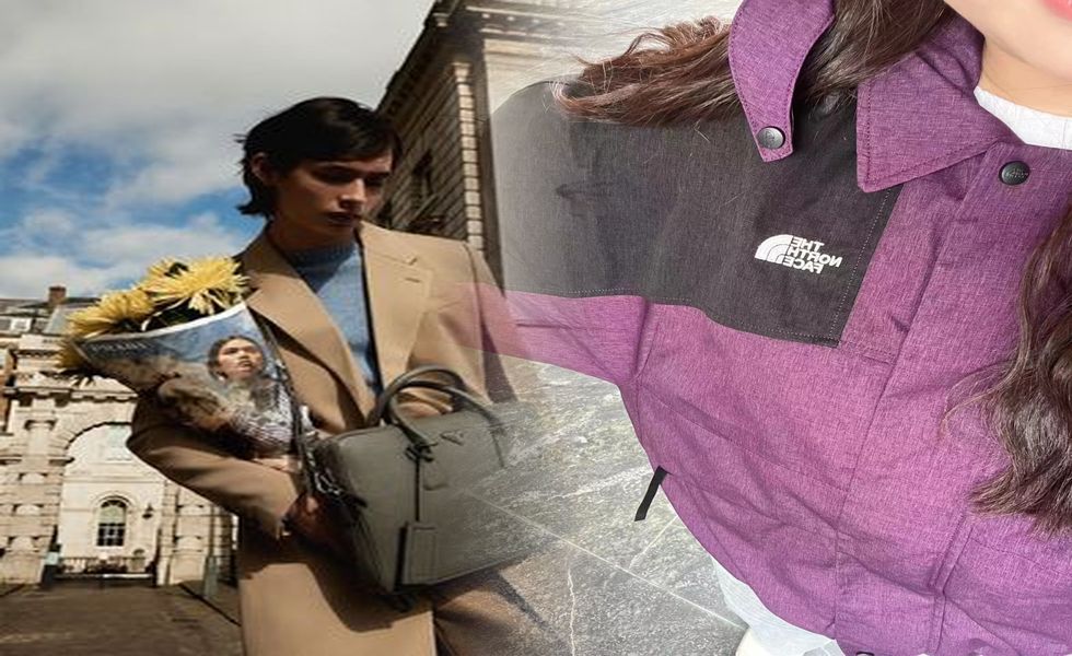 ノース フェイス ノベルティ 違い