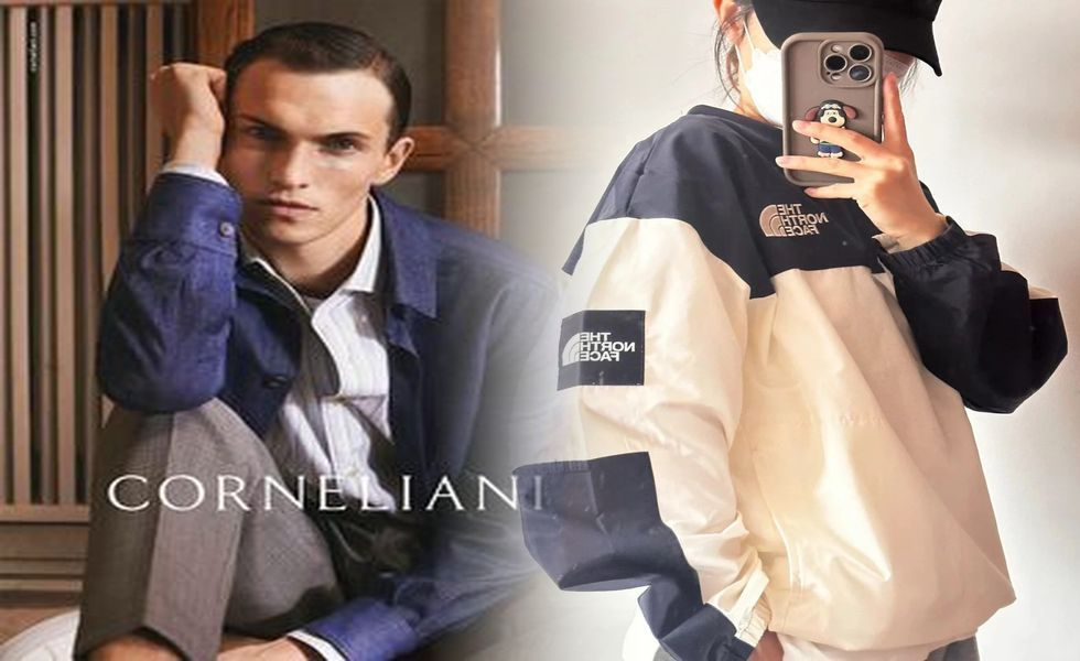 ノース フェイス ダブル x パーカー