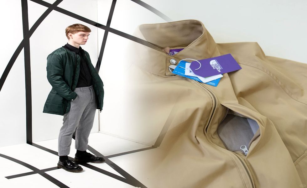 パープル レーベル マウンテン パーカー