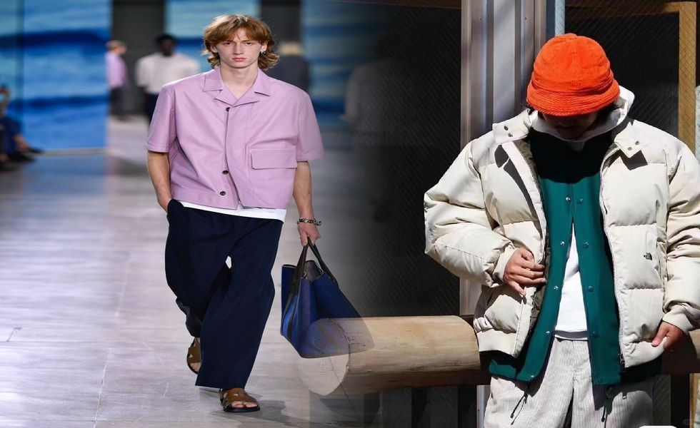 ノース フェイス 赤 マウンテン パーカー