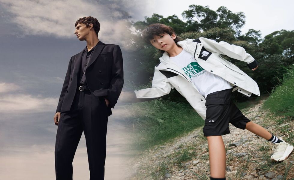 グレー パーカー ノース フェイス