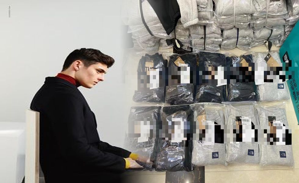 ハイネック パーカー ノース フェイス