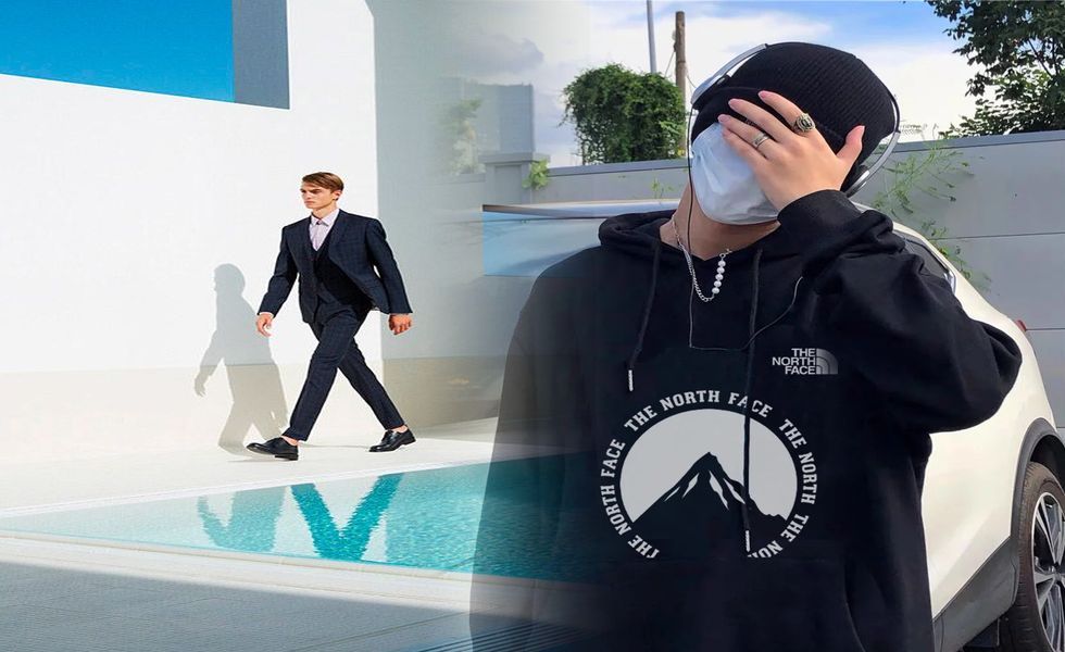 ノース フェイス パーカー ペアルック