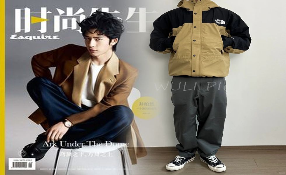 ノース フェイス アノラック パーカー