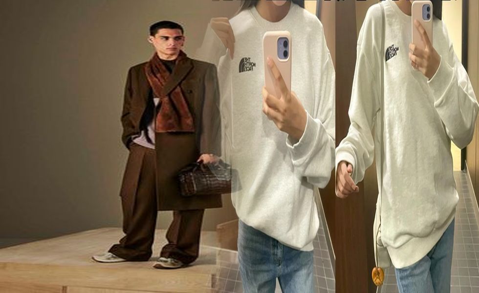 ノース フェイス パーカー フード ロゴ