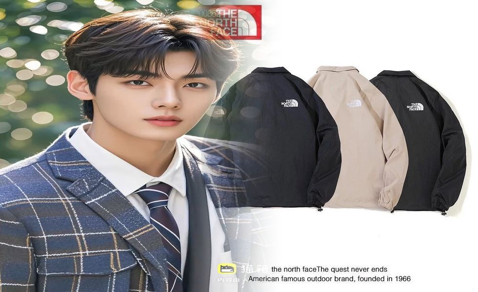 the north face 紫 標